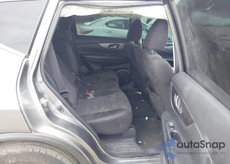 2016 Nissan Rogue Sv из США, поврежденный, VIN KNMAT2MVXGP600099